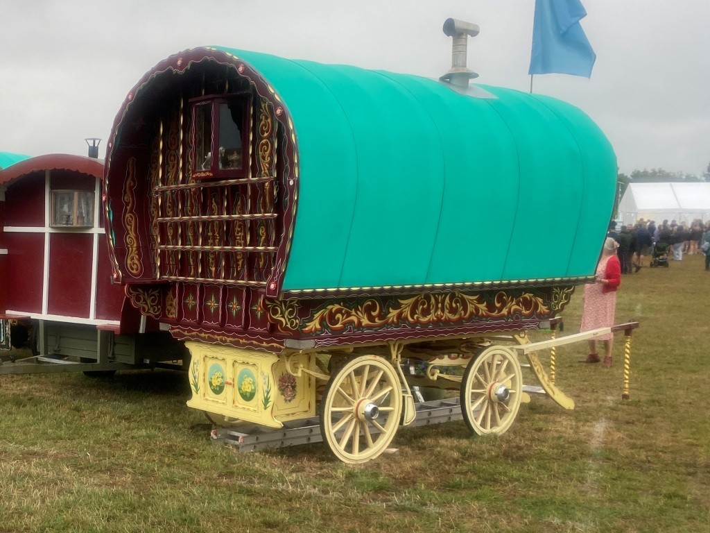 bow top caravan
