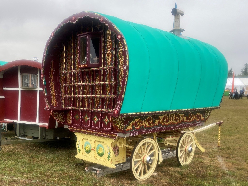 bow top caravan